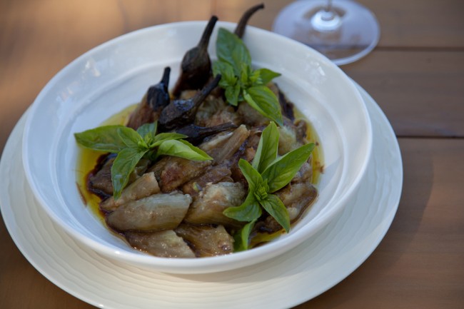 Japanese grilled eggplant, Jordan Winery Japanese grilled eggplant, Jordan Winery