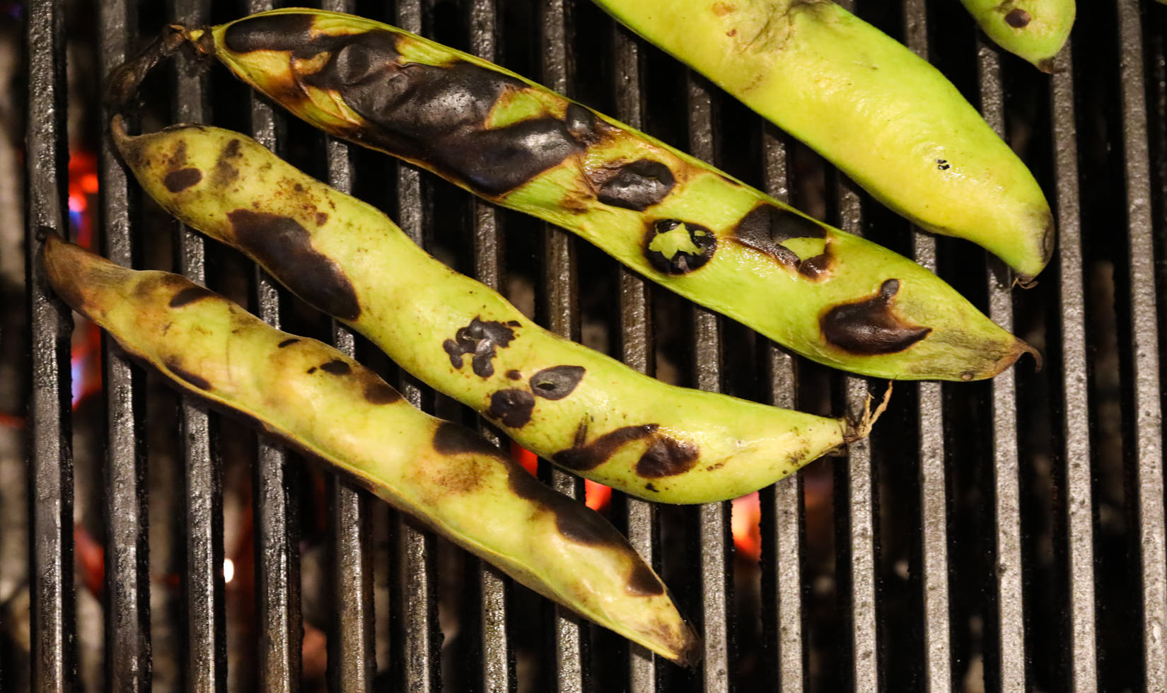 grilled chickpeas