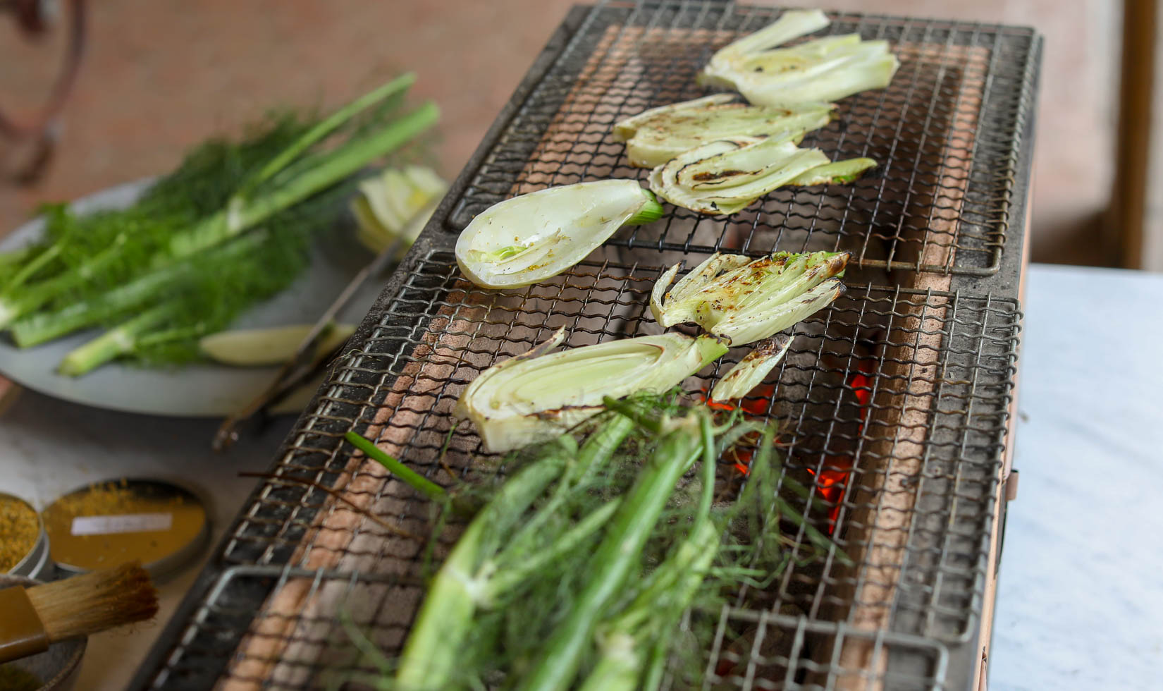 How to use Fennel Image Grilling fresh fennel