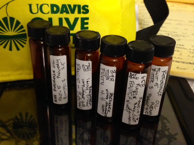 extra virgin olive oil in the bottle