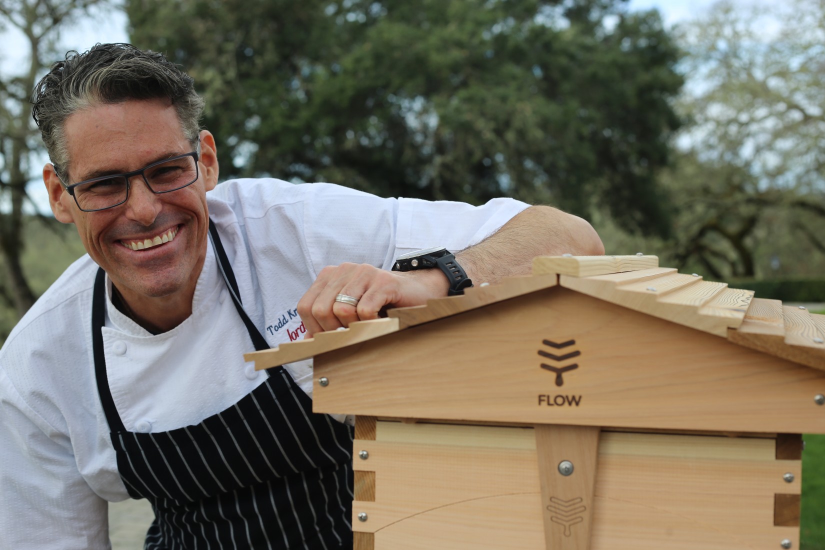 Becoming a Flow Hive Beekeeper Todd Knoll Jordan Winery Flow Hive 438A2413