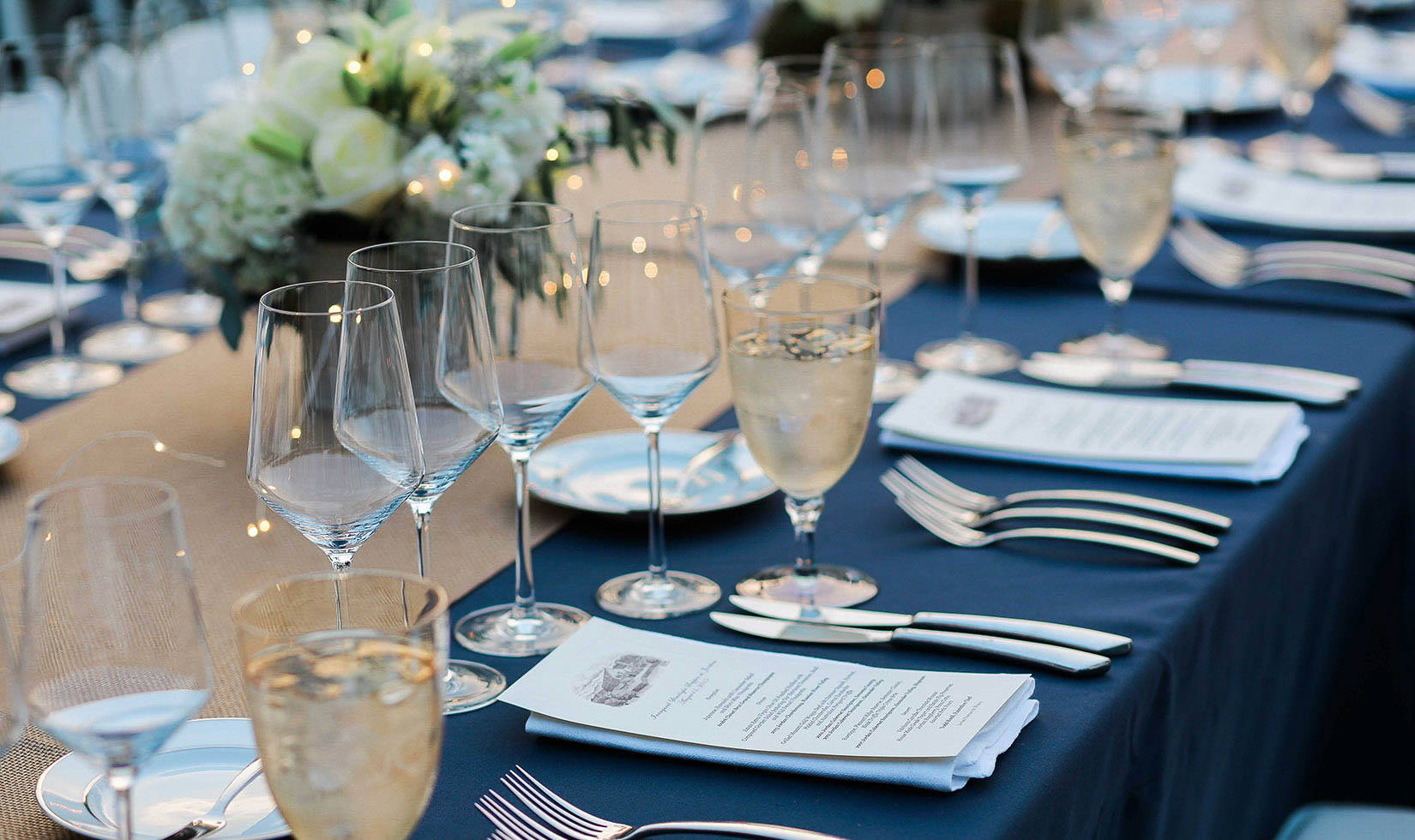 tablescape centerpiece with lot of designs as featured in Wine Country Table